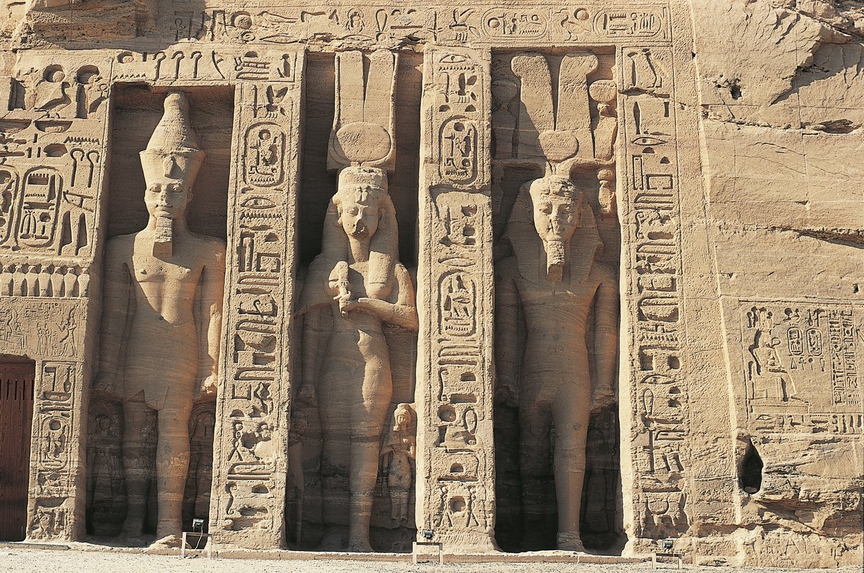 Egypt. Núbijské památky v Abu Simbel (Seznam světového dědictví UNESCO od William M. Timlin