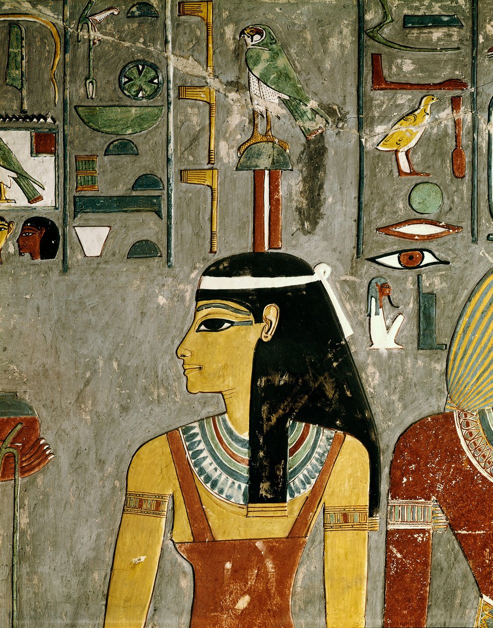 Egyptský starověk: bohyně Nephtis od Unbekannt