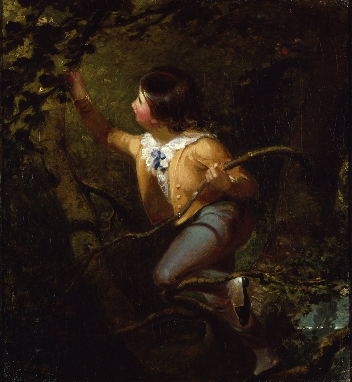 Emanuel Gottlieb Leutze - Hnízdění ptáků - Google Art Project od Unbekannter Künstler