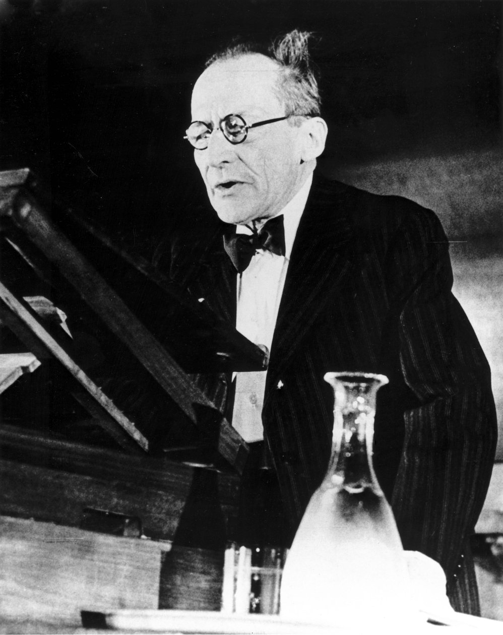 Erwin Schrodinger, rakouský fyzik, přednáší od Unbekannt