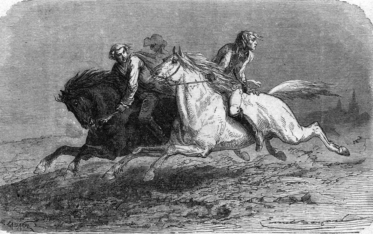 Útěk Frederica de Trencka z pevnosti Glatz v Polsku (1746) od Unbekannter Künstler