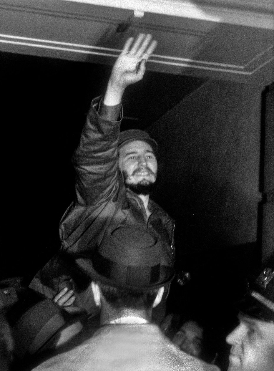 Fidel Castro v New Yorku dubna 1959 od Unbekannt