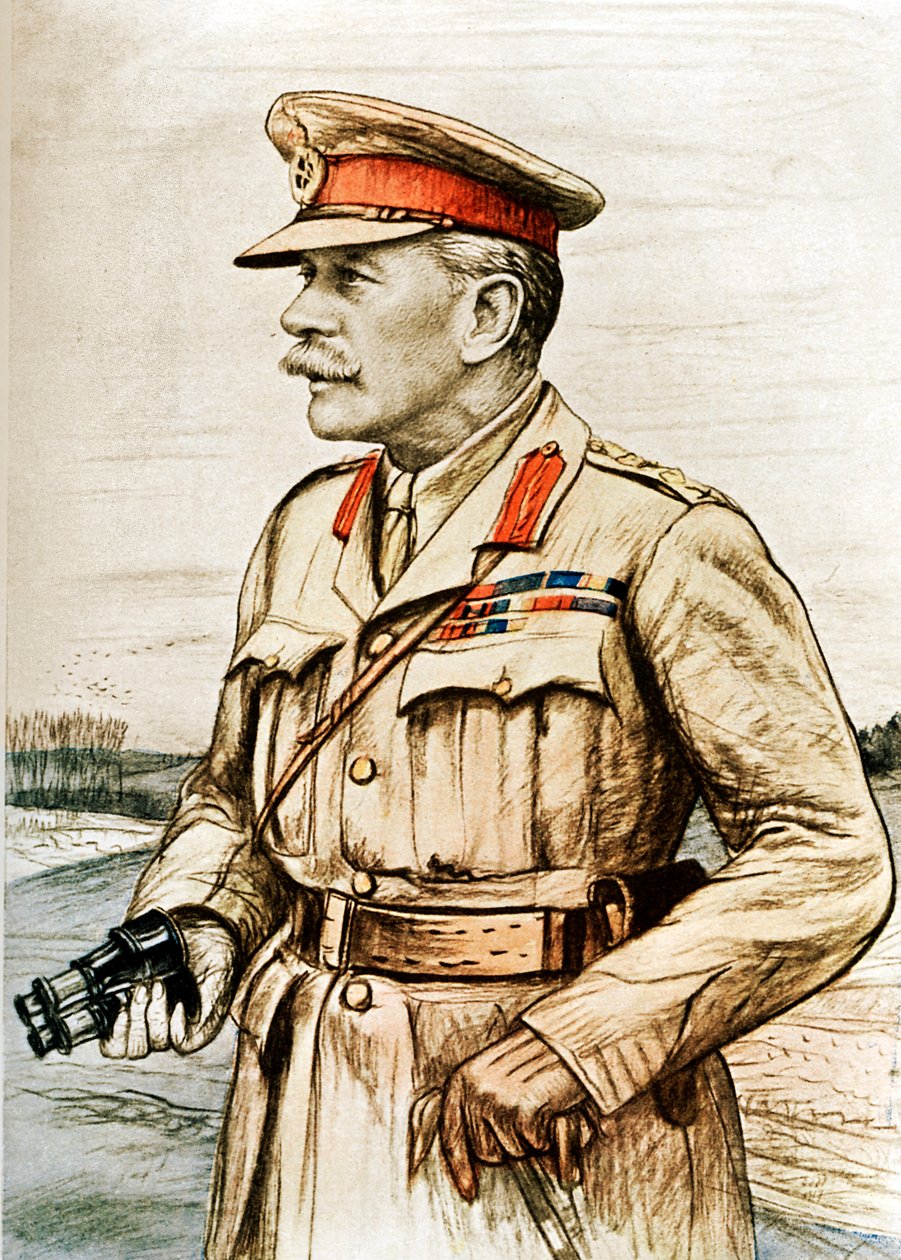 Polní maršál Douglas Haig od Unbekannter Künstler
