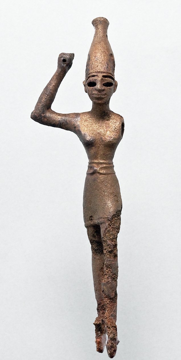 Figurka boha Baala, Megiddo, 1300-1200 př.nl od Unbekannt