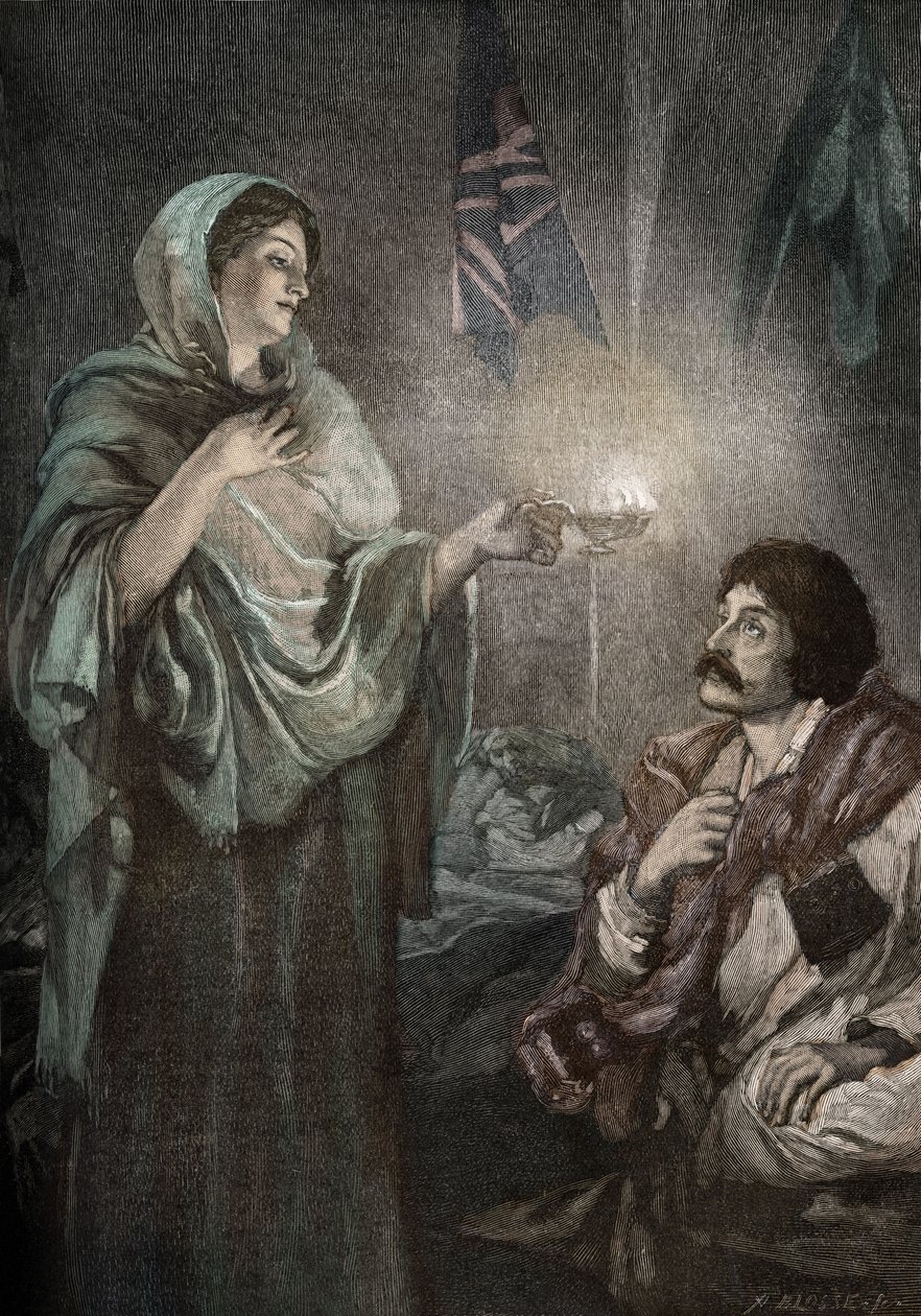 Florence Nightingale od Unbekannter Künstler