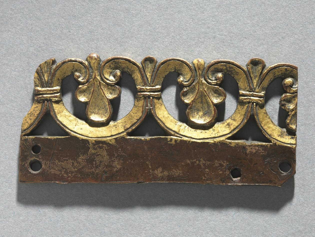 Fragment ozdobného hřebene z relikviářové svatyně, kolem 1165-1180 od Unbekannt