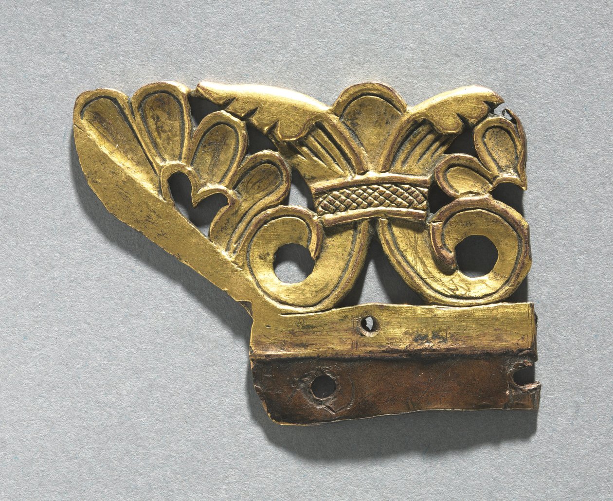 Fragment ozdobného hřebene z relikviářové svatyně, kolem 1165-1180 od Unbekannt