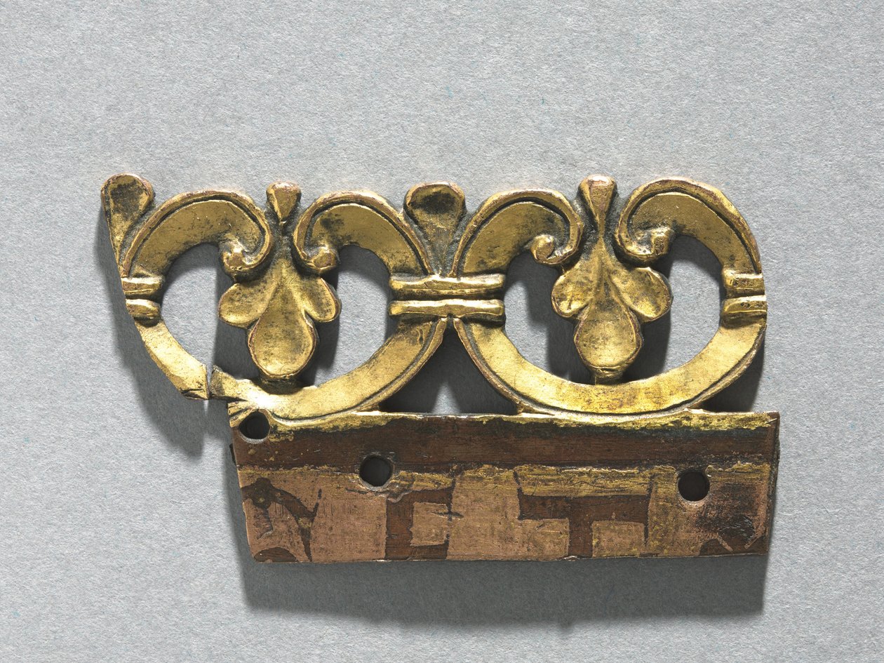 Fragment ozdobného hřebene z relikviářové svatyně, kolem 1165-1180 od Unbekannt