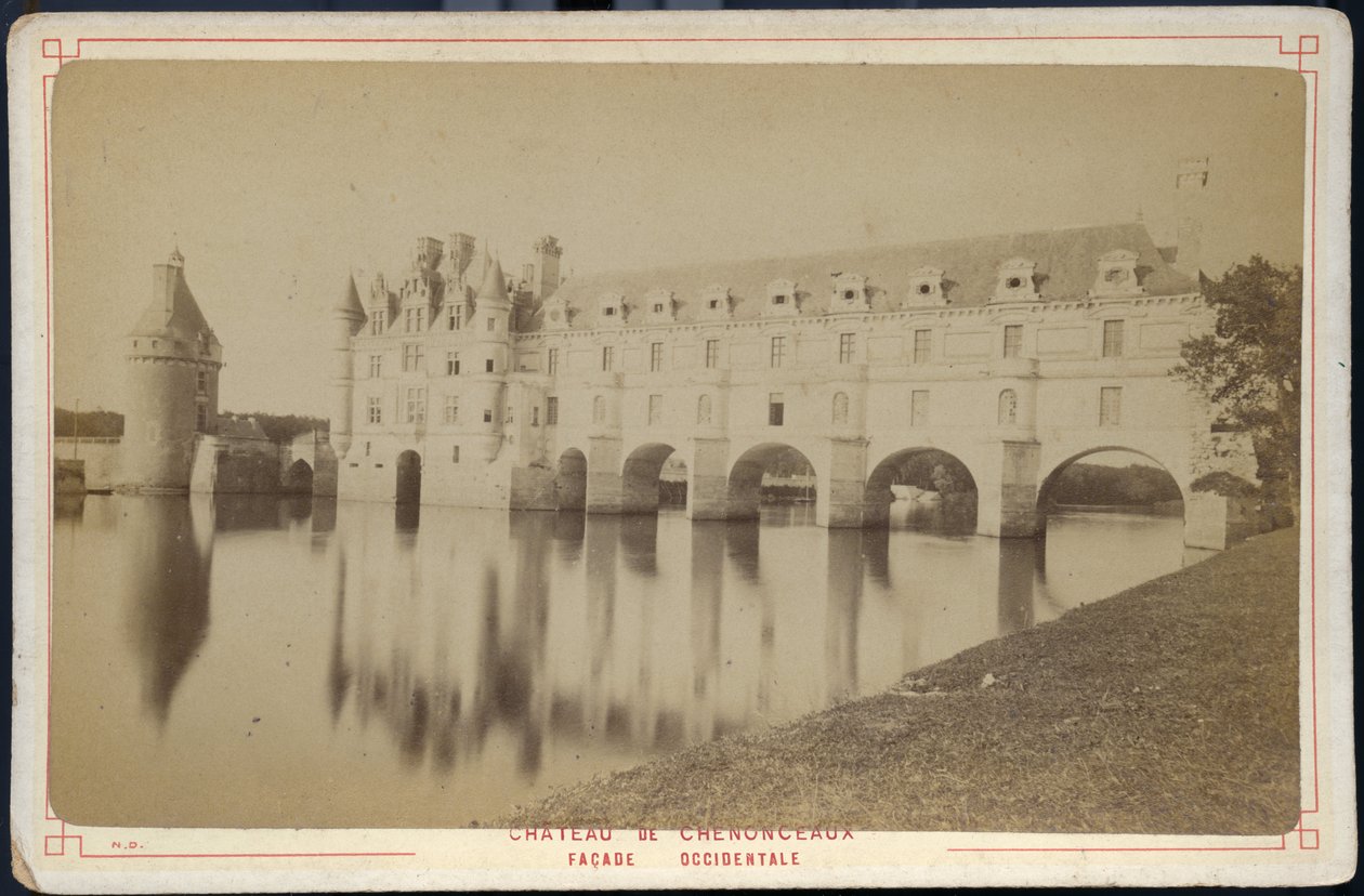 Francie, Centre, Indre-et-Loire (37), Chenonceaux: Chateau de Chenonceau od Unbekannter Künstler