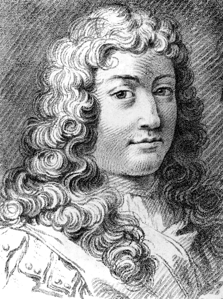 Francois de La Rochefoucauld (1613-1680) francouzský spisovatel a moralista, rytina od Unbekannter Künstler