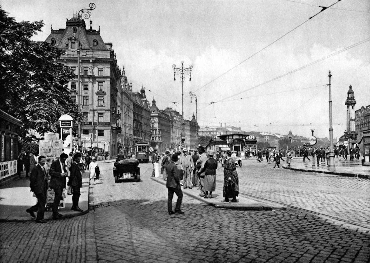 Franz Josef- Kai , Vídeň, Rakousko od Unbekannter Künstler