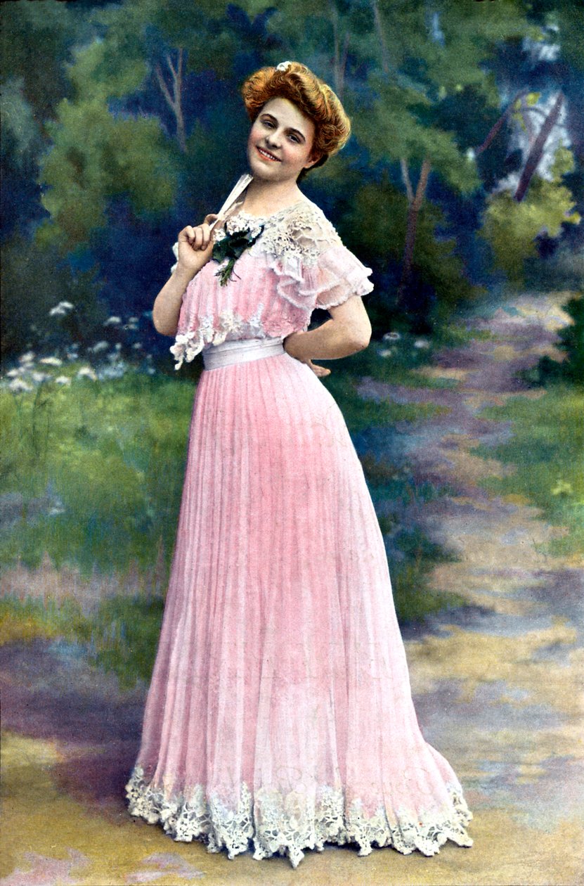 Francouzská móda v roce 1902 (tisk) od Unbekannter Künstler