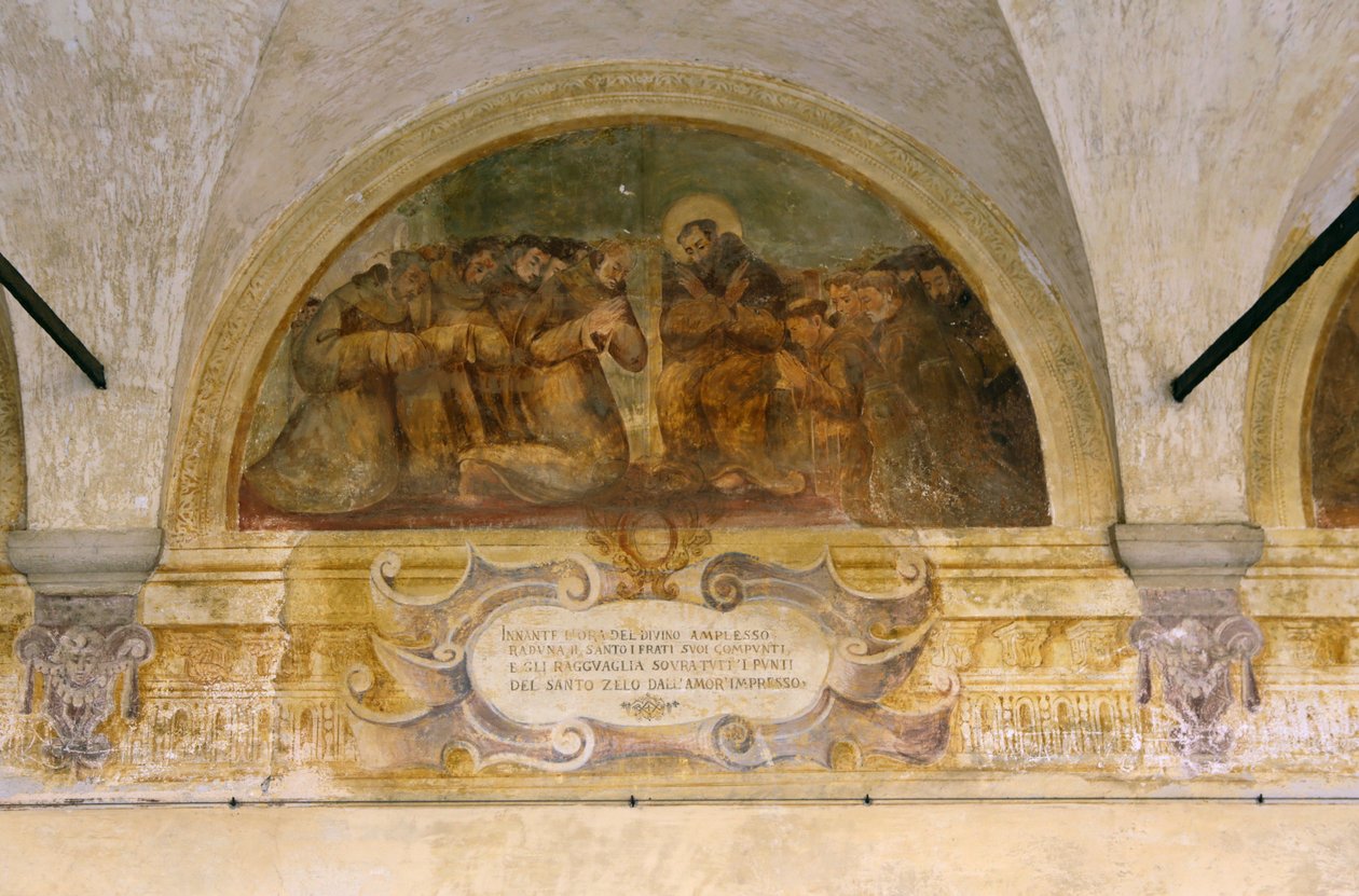 Fresco, svatyně Madony zázraků, Motta di Livenza, Veneto, Itálie (foto) od Unbekannter Künstler