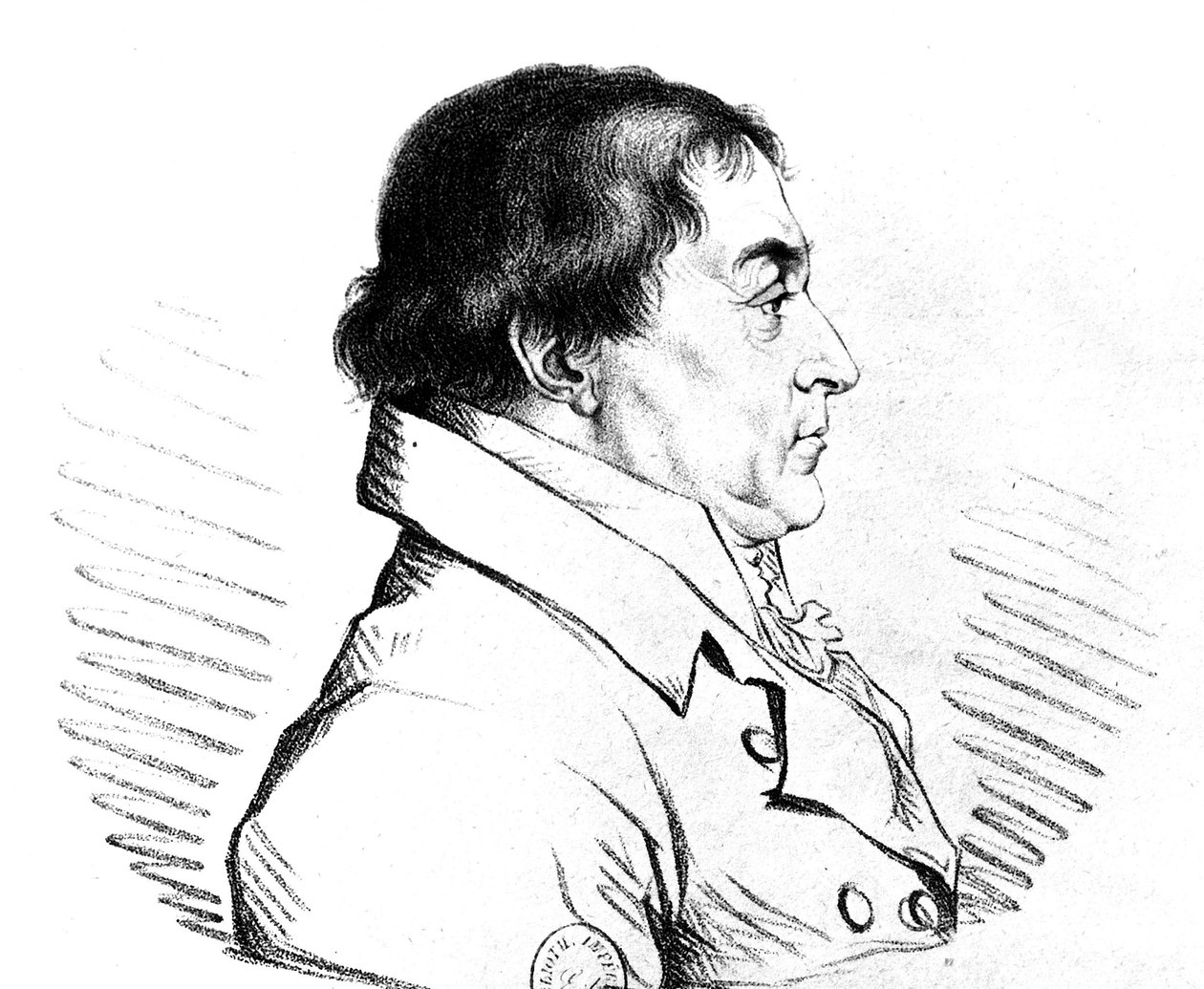 Friedrich Wilhelm hrabě von Bulow a Dennewitz (1755-1816) (rytina) od Unbekannter Künstler
