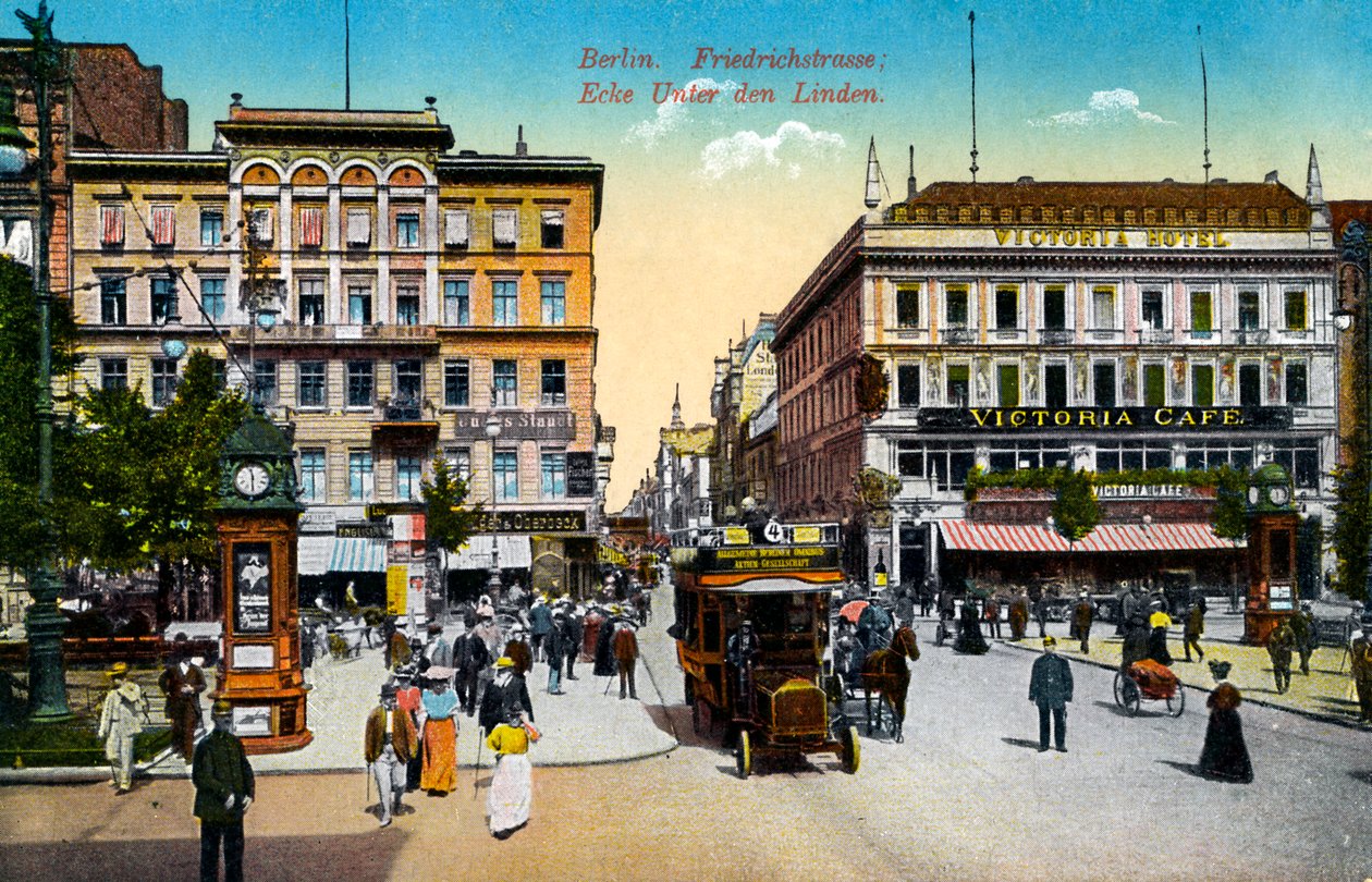 Friedrichstraße, Berlín, Německo od Unbekannter Künstler