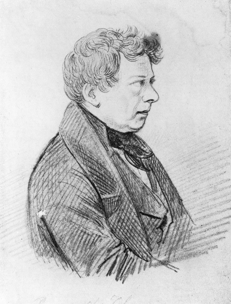 Georg Simon Ohm, německý fyzik, c 1820 od Unbekannt