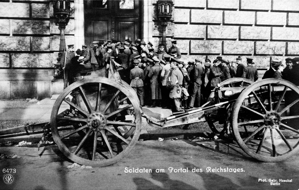 Německá revoluce (listopadová revoluce) od Unbekannter Künstler