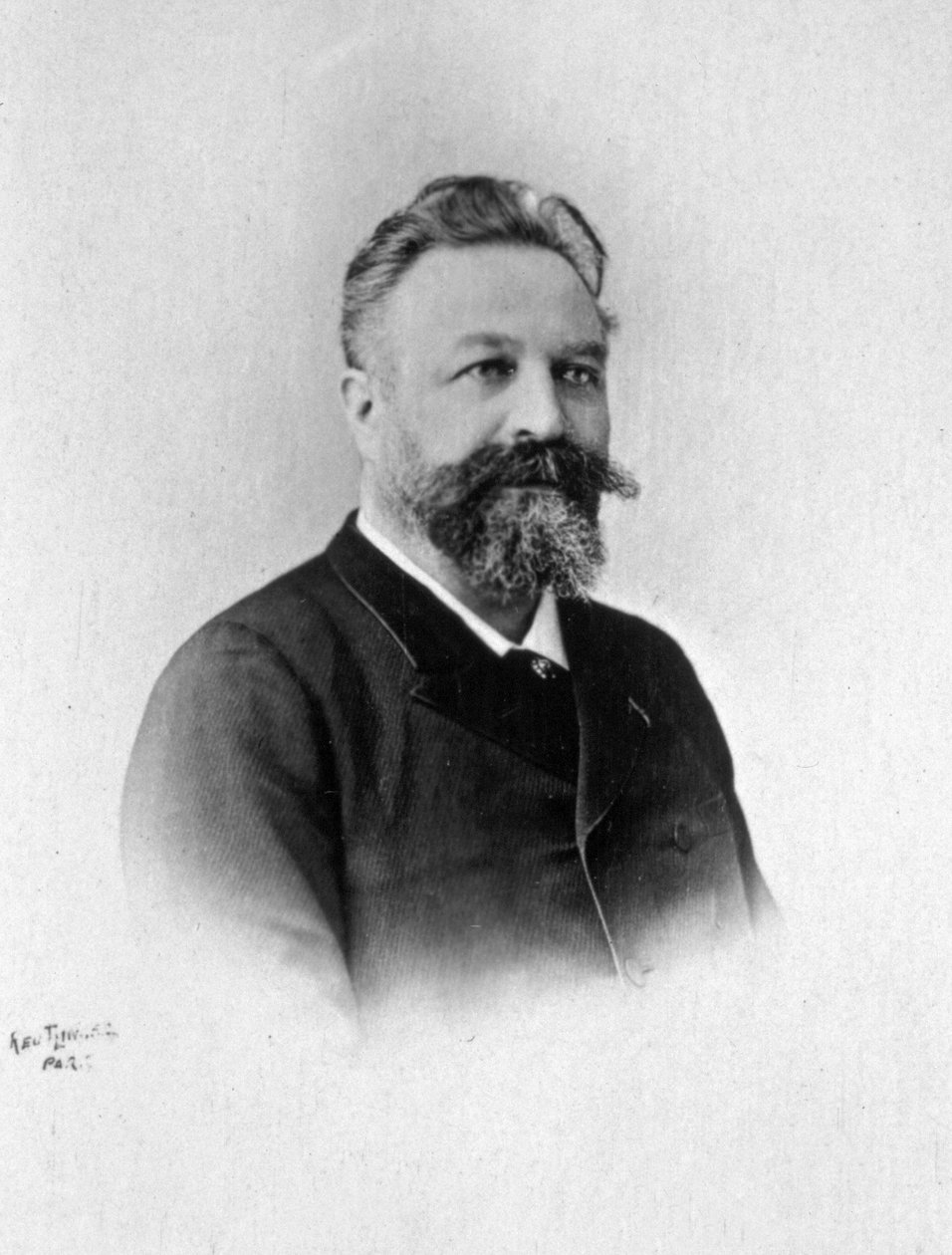 Poloviční portrét francouzského hudebníka Edouarda Colonneho od Unbekannter Künstler