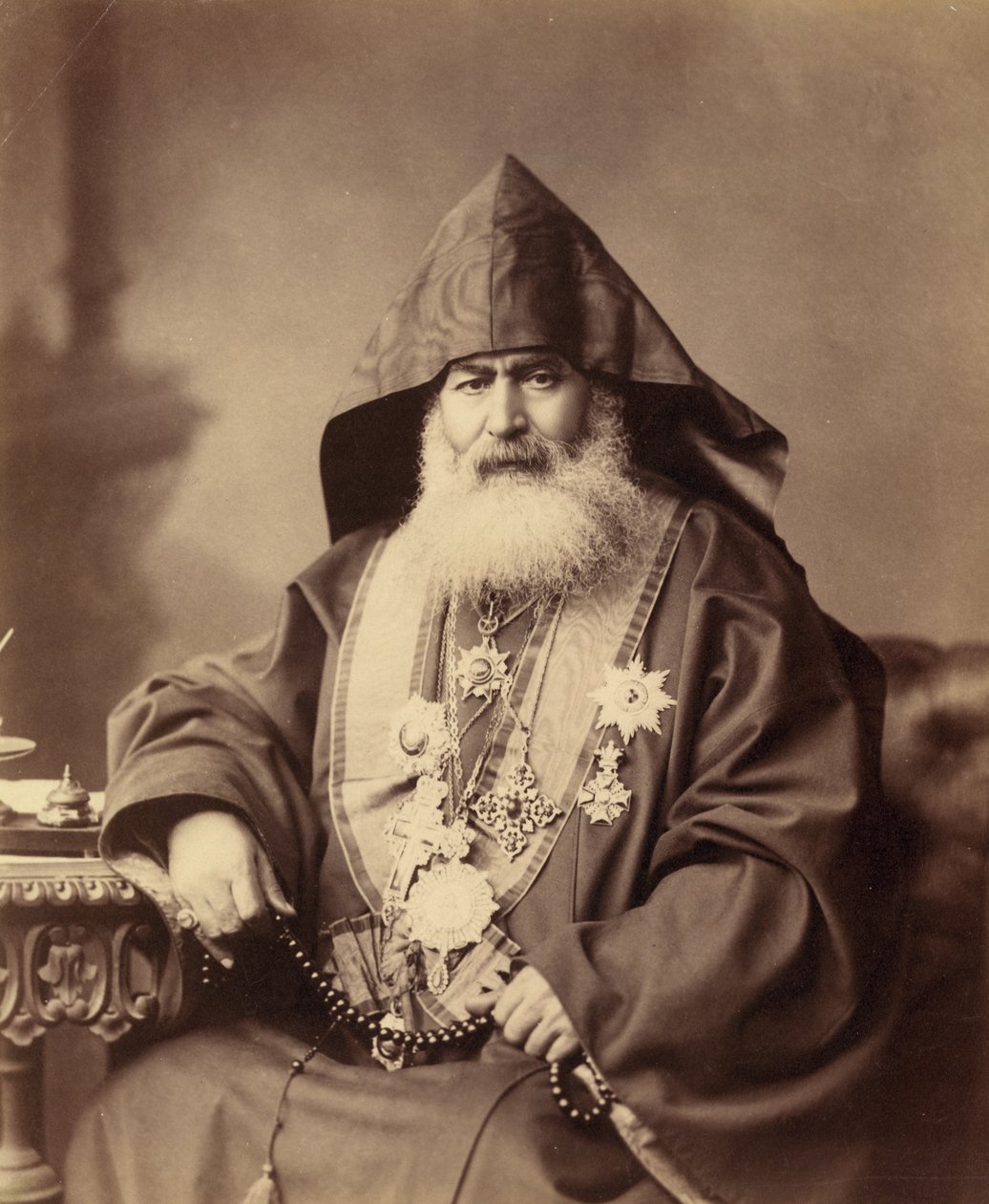 Harootiun Vehabedian, arménský patriarcha jeruzalémský, 1900-10 od Unbekannt