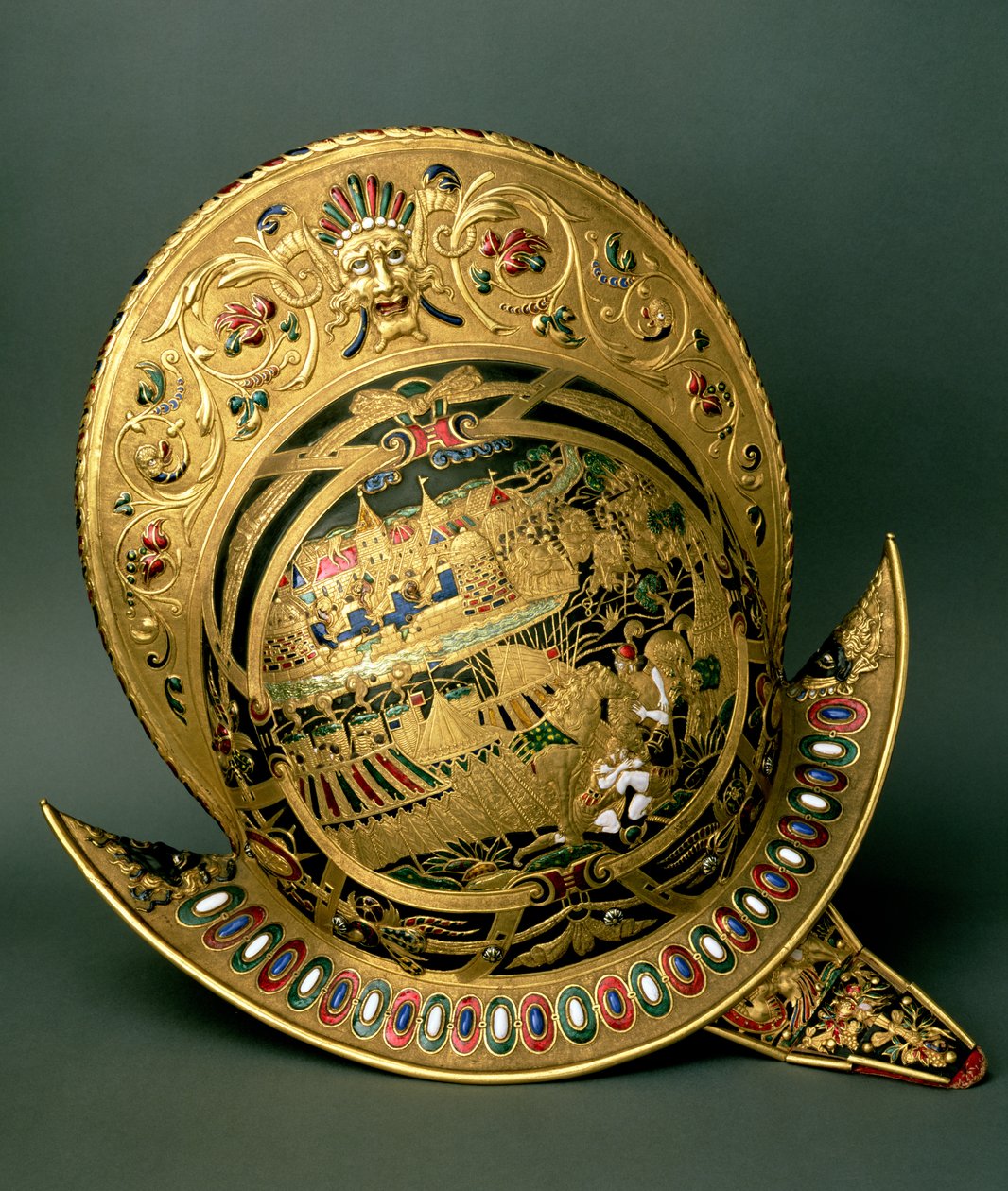 Helma Karla IX. (1550-74) 16. století (zlato a smalt) od Unbekannt