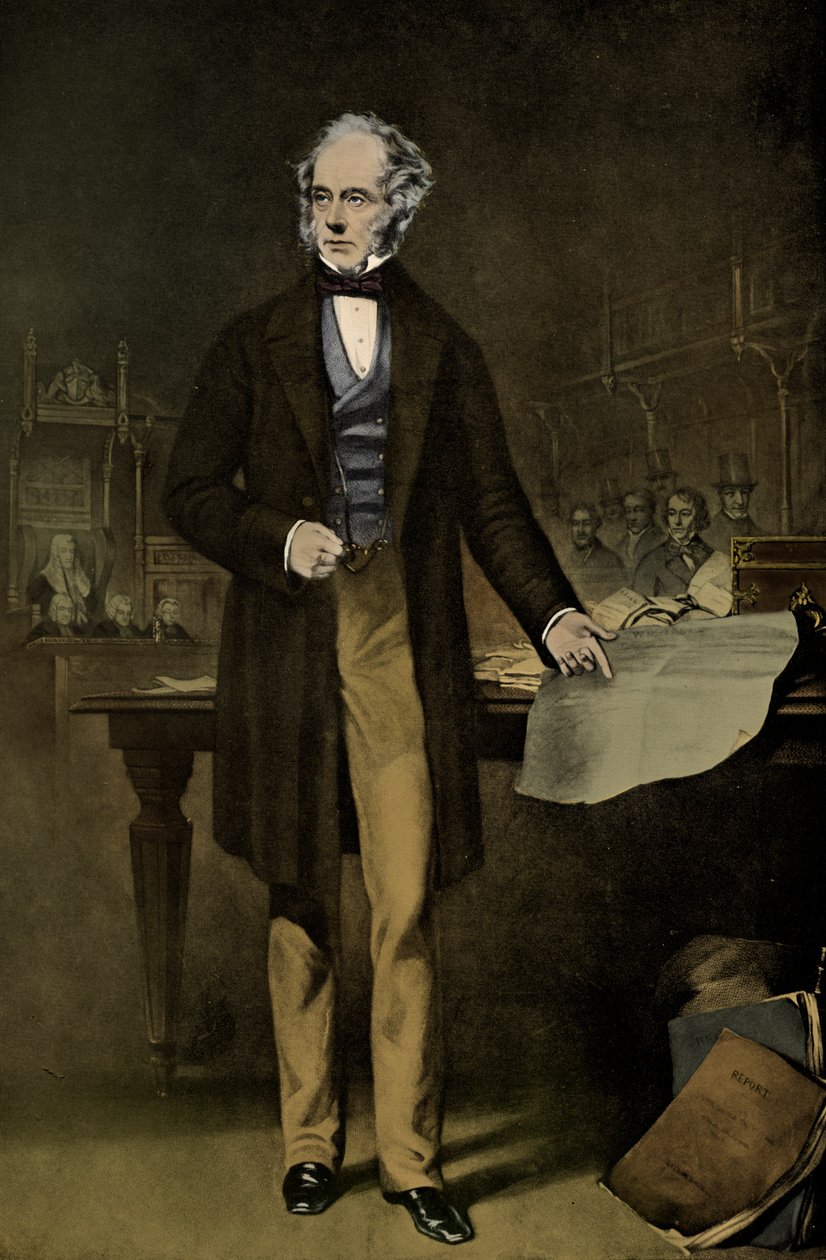 Henry John Temple, 3. vikomt Palmerston od Unbekannter Künstler
