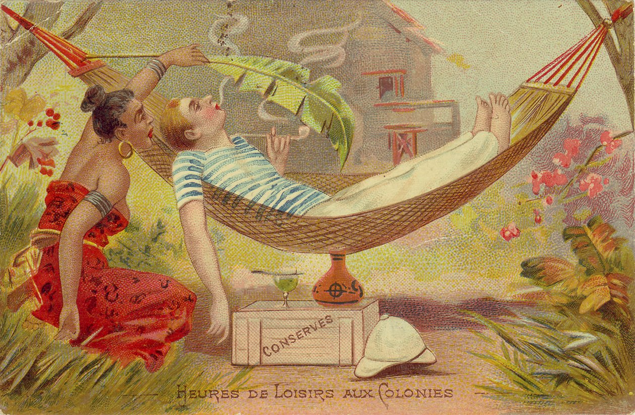 Volnočasové hodiny v koloniích, c 1900 od Unbekannter Künstler