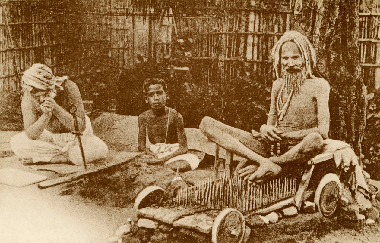 Hinduistický jogín od Unbekannter Künstler