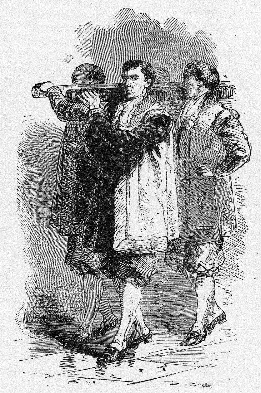 Dějiny starověkého Říma. Historie Vatikánu Nositelé křesla papeže. Římské rytiny z roku 1872 od Unbekannt