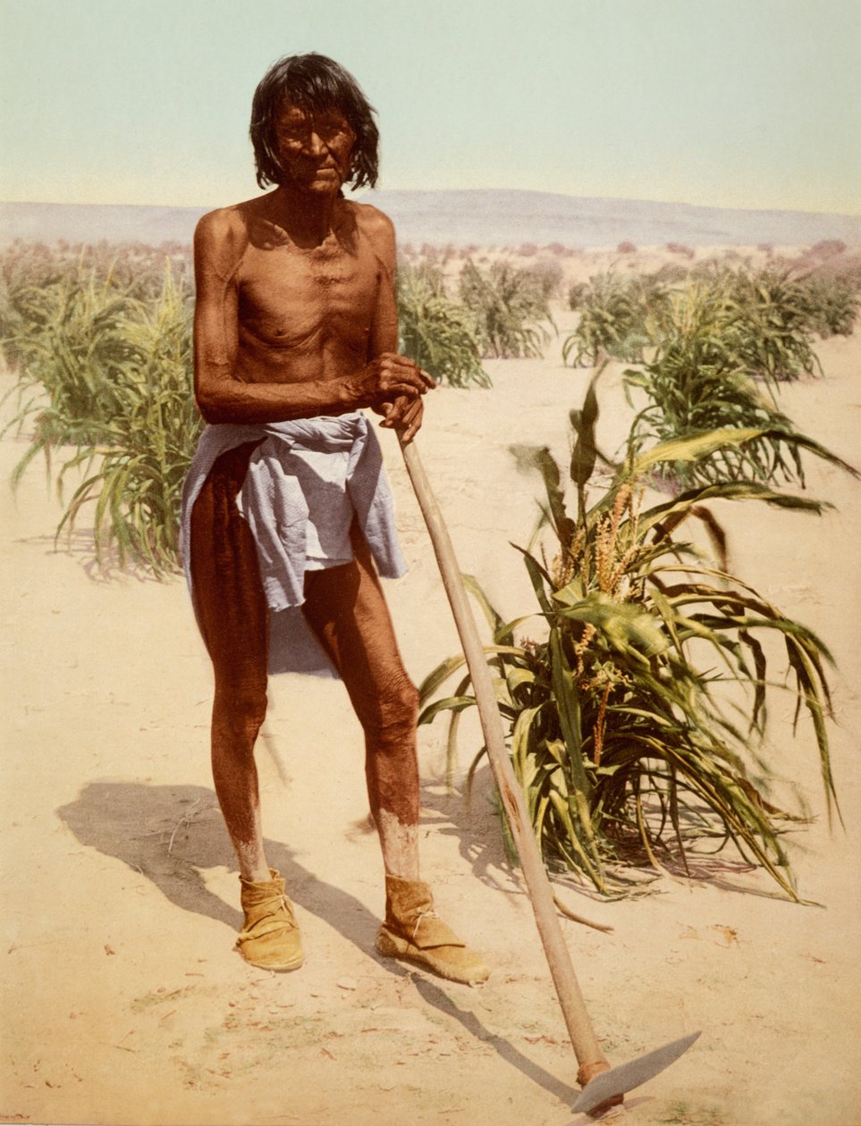 Hopi Muž S Motykou, Arizona od Nicolas Liez