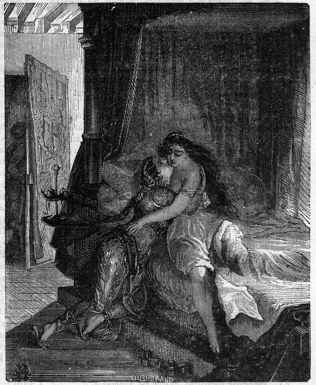 Ilustrace H de Hema pro „“Lettres d