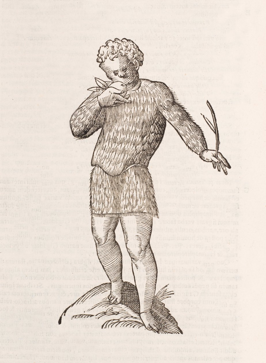 Ilustrace muže od Unbekannt