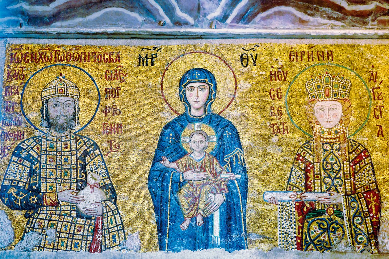 Istanbul, Turecko, Hagia Sophia nebo Hagia Sophia (foto) od Unbekannt