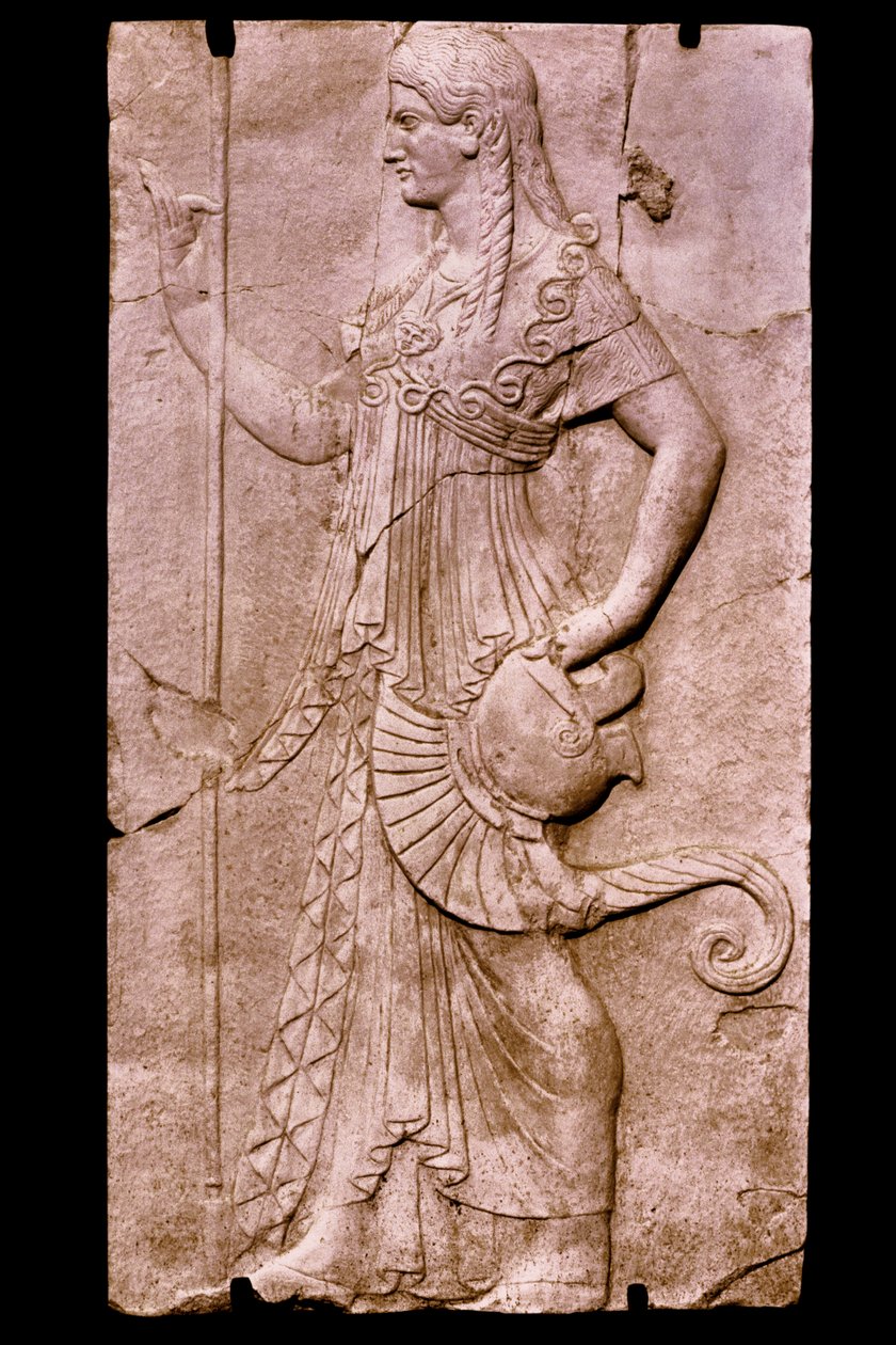Itálie: Archeologické naleziště Herkulanum na úpatí Vesuvu: Sacellum čtyř bohů od William M. Timlin