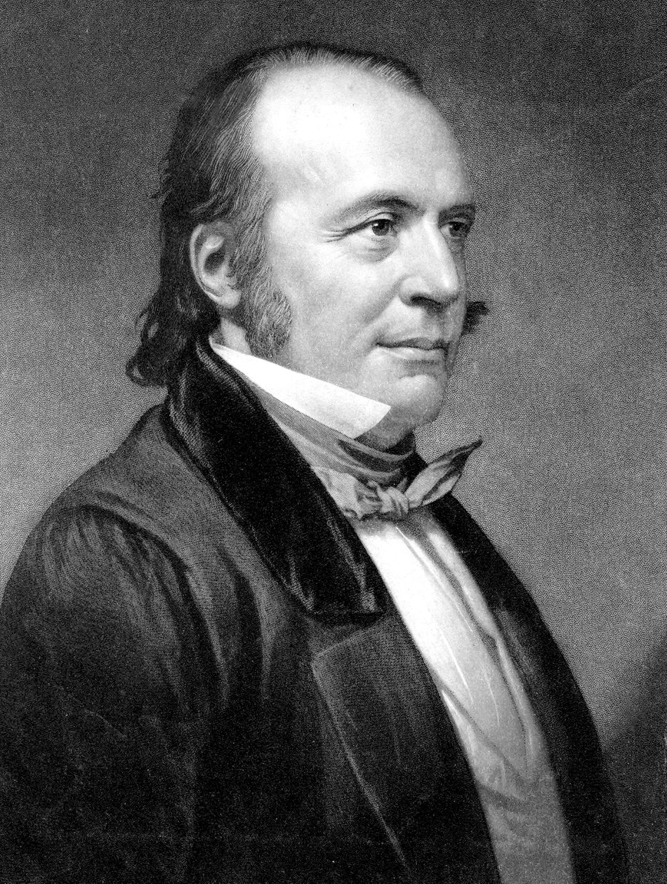 Jean Louis Rodolphe Agassiz 1807-1873 zoologue et heologue susse americain - švýcarský americký zoolog a geolog od Unbekannter Künstler
