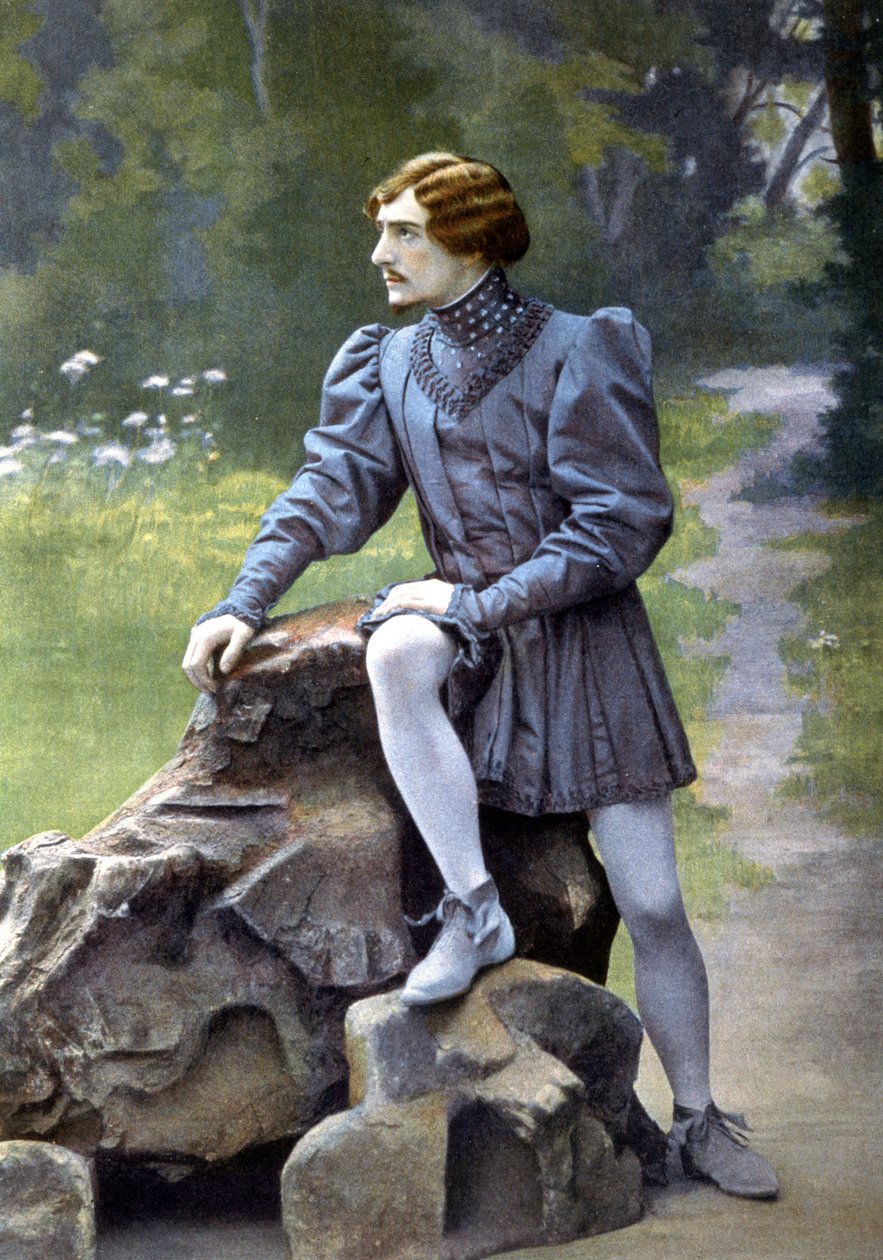 Jean Perrier jako Pelleas od Unbekannter Künstler