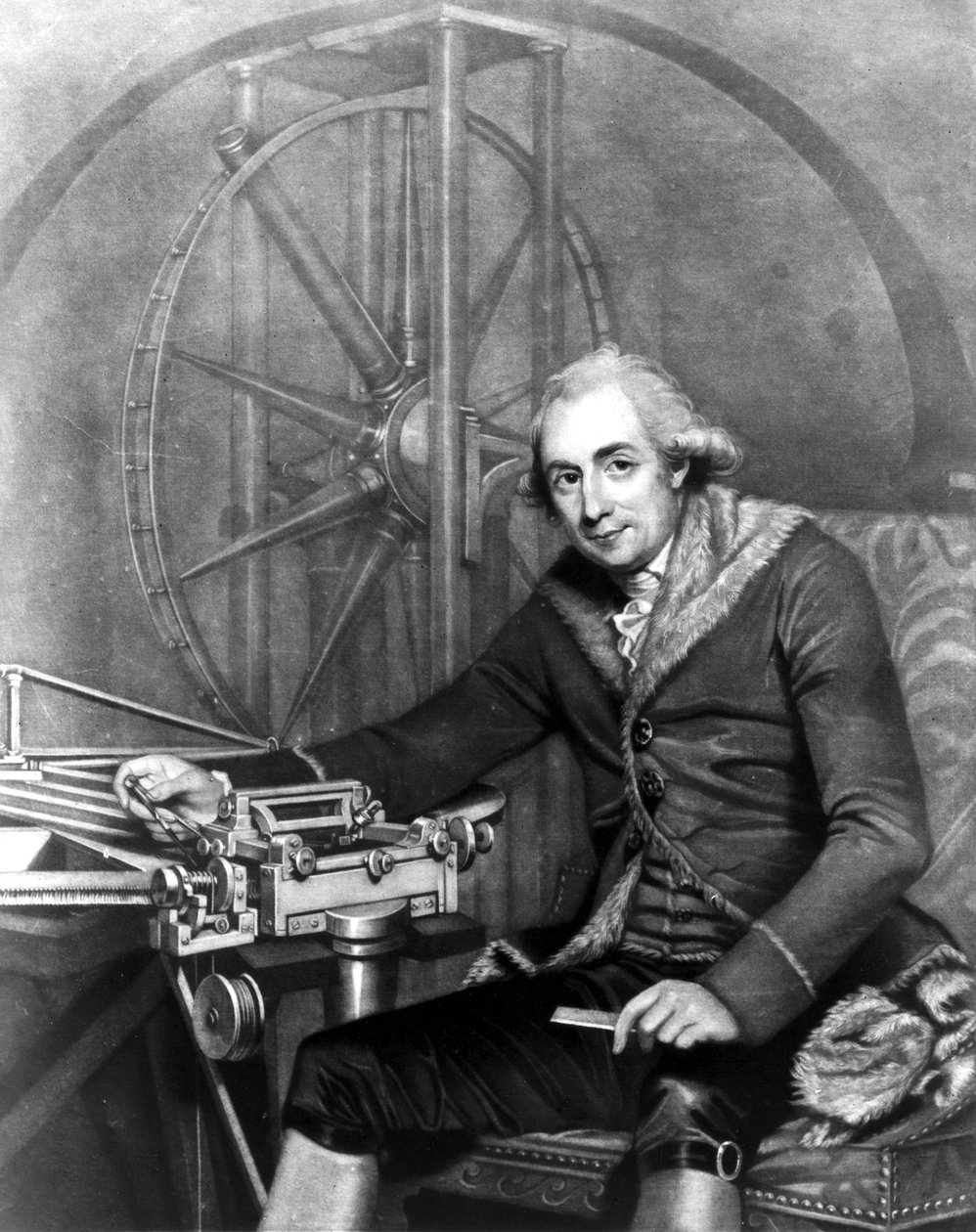 Jesse Ramsden, anglický výrobce nástrojů, c 1780 od Unbekannt
