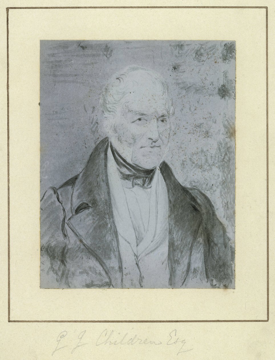 John George Children, anglický vědec, c 1841 od Unbekannt