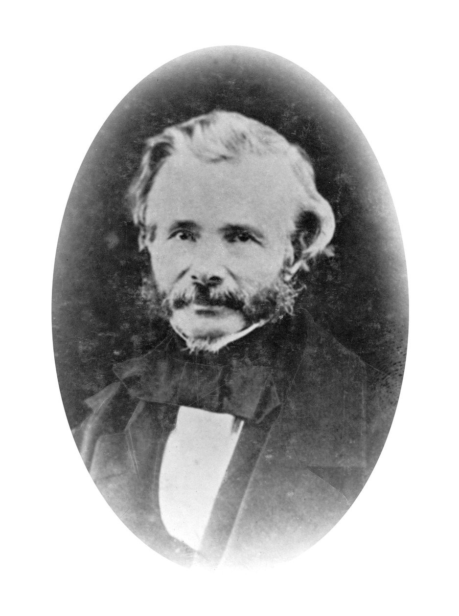 John Stringfellow, anglický průkopník letec, c 1860 od Unbekannt