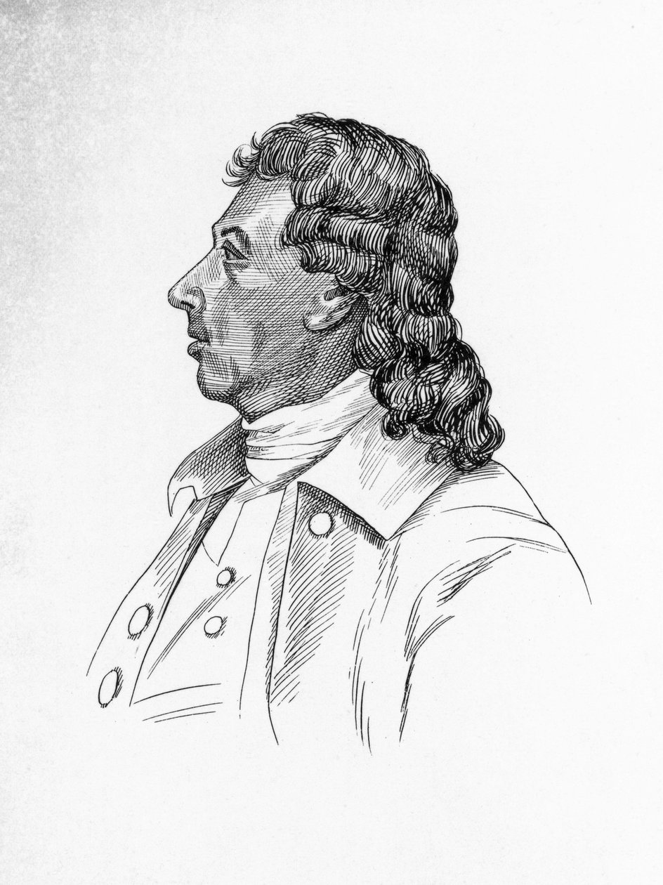 Jonathan Hornblower , anglický inženýr, konec 18. století od Unbekannt