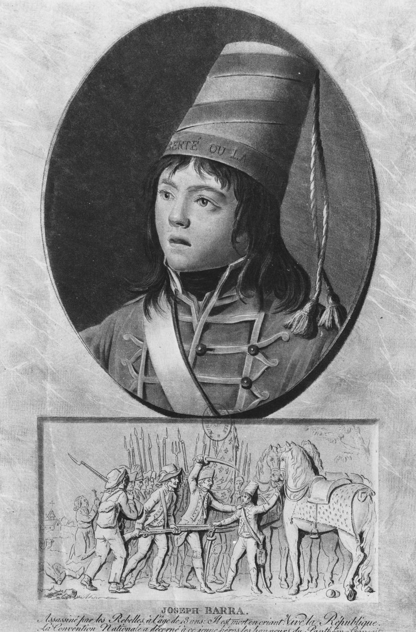 Joseph Bara nebo Barra (1779 - 1793), francouzský voják. od Unbekannt