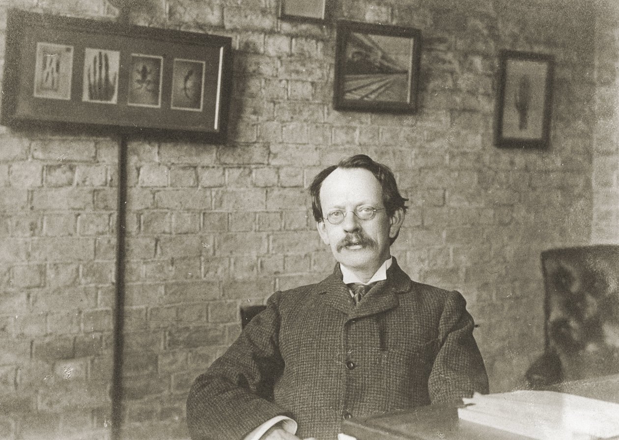 Joseph John Thomson, anglický fyzik, c 1900 od Unbekannter Künstler
