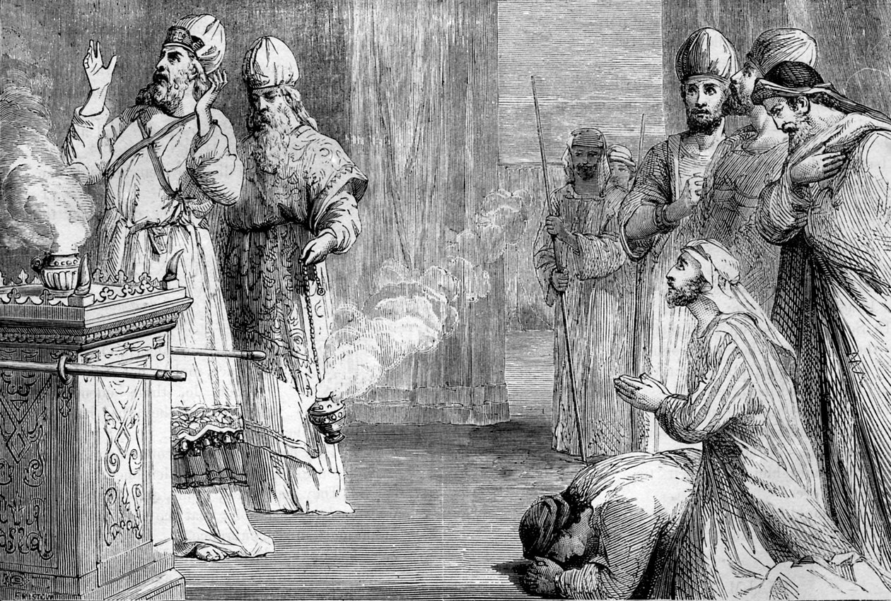 Radost ze služby ve svatyni - Bible od Unbekannter Künstler