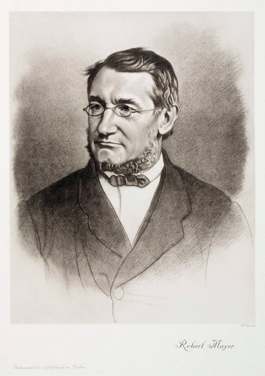 Julius Robert von Mayer, německý fyzik, c 1870 od Unbekannt