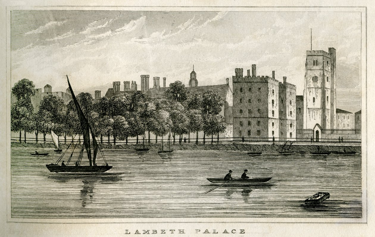 Lambethský palác, Londýn od Unbekannt