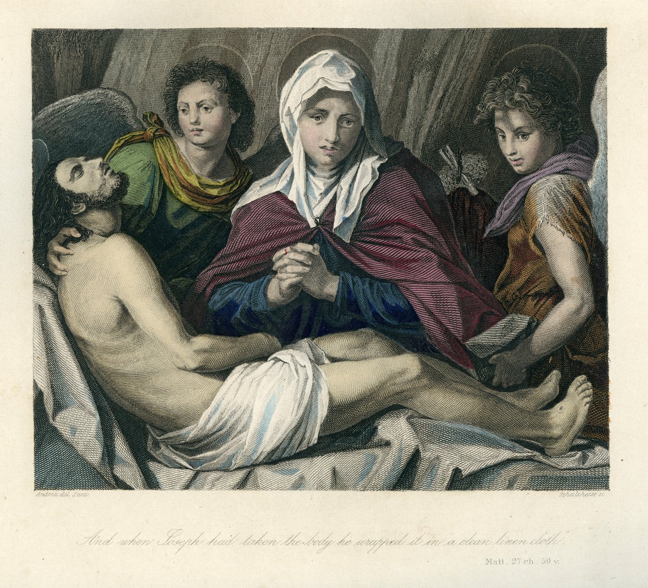 Pláč Kristův - Bible, Nový zákon od Unbekannter Künstler