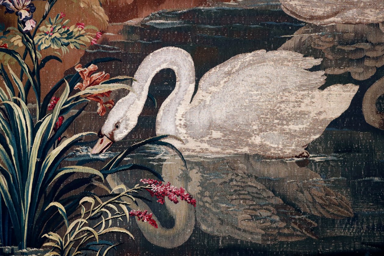 Parnas, detail (Tapisérie) od Unbekannter Künstler