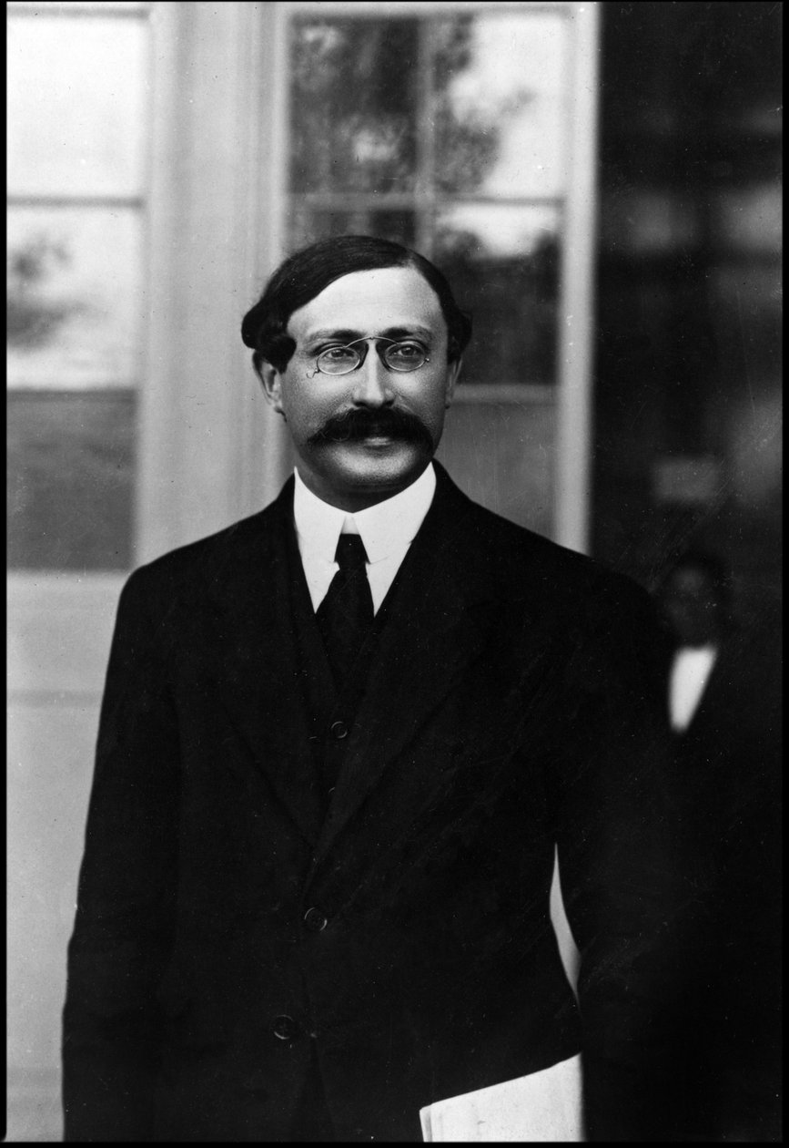 Leon Blum, asi 1914 (čb fotografie) od Unbekannter Künstler