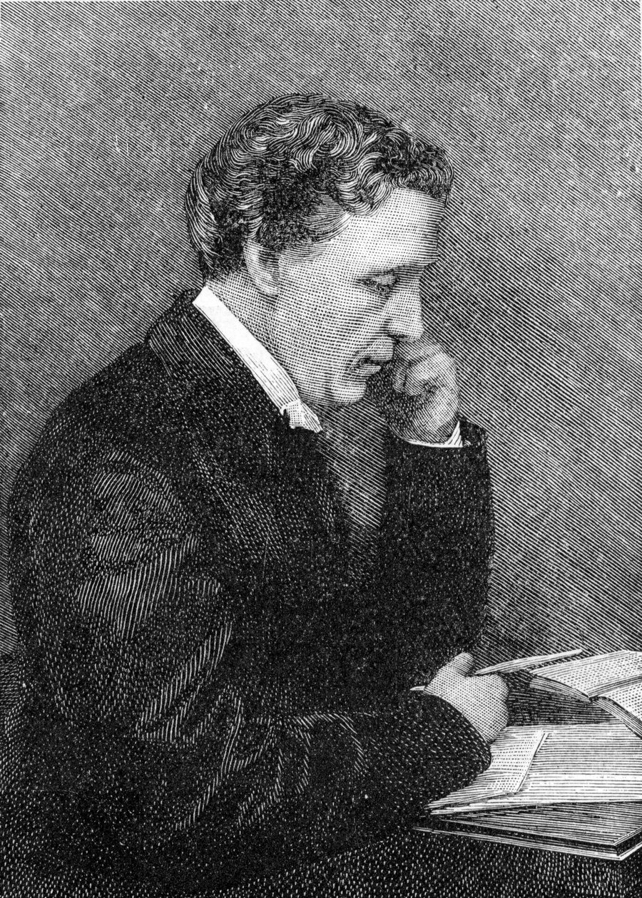 Lewis Carroll, portrét od Unbekannter Künstler