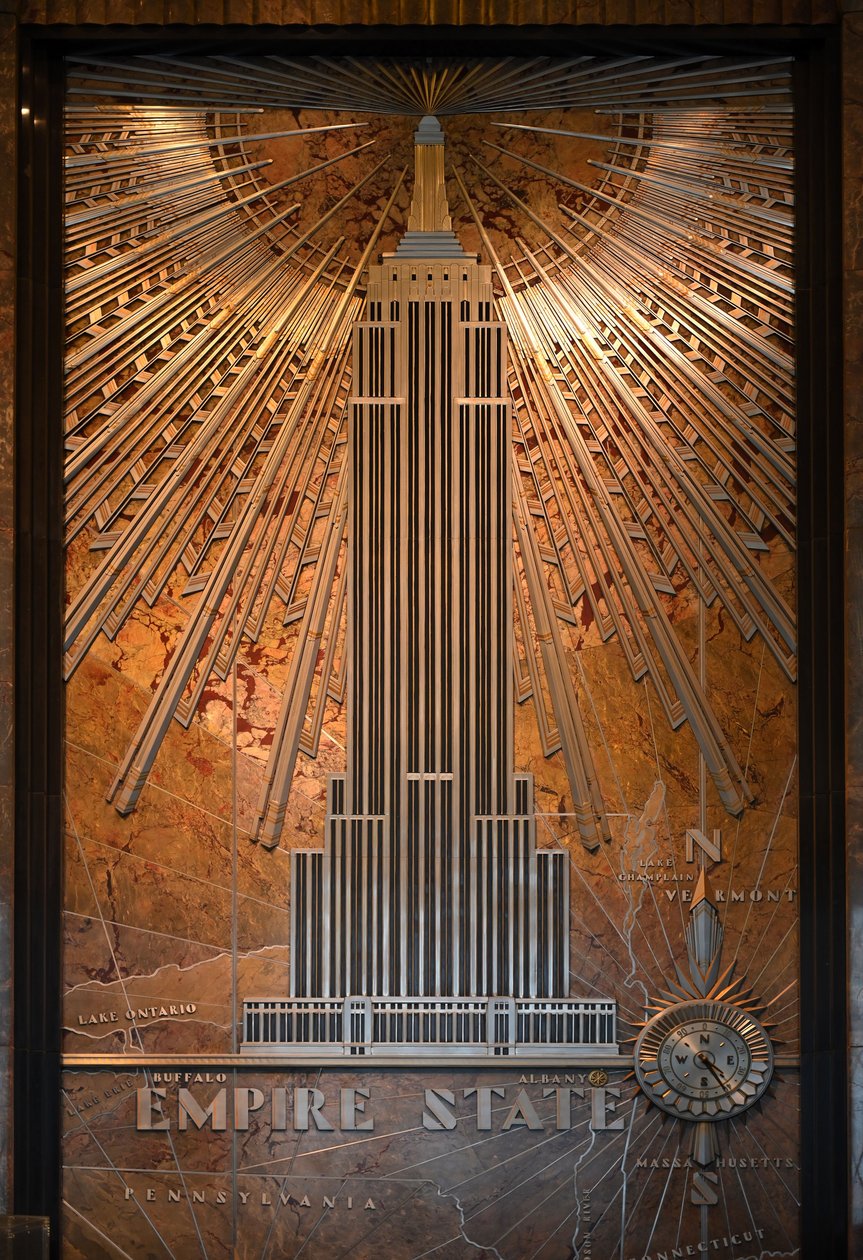 SPZ Empire State Building, New York City, USA (foto) od Unbekannt