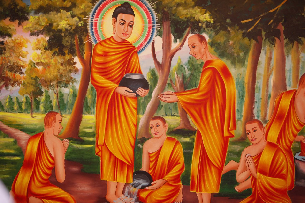 Život Buddhy Šíření Dharmy, Phnom Penh, Kambodža od Unbekannt